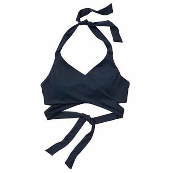 Athleta Bra Cup Halter Bikini Top 32B/C - Picture 3 of 10